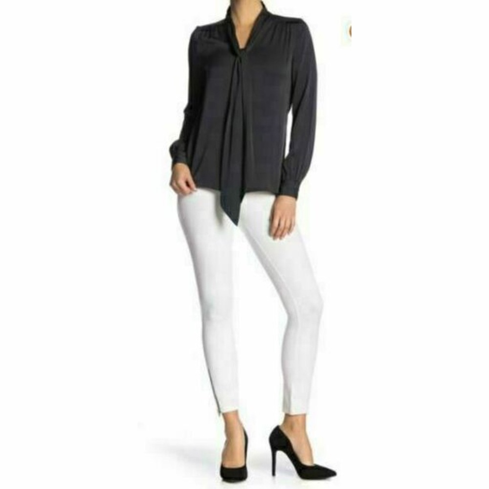 HUE | Ankle Zip Simply Stretch Twill Skimmer Legging | NWT - Picture 2 of 7